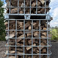 Haardhout Essen los gestort 2 kuub (half droog)