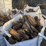 5 Kuub haardhout | Essenhout in Big Bag