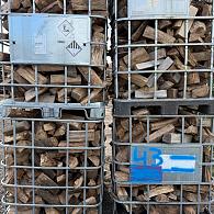 Haardhout Essen los gestort 8 kuub (half droog)