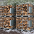 Haardhout eiken-los gestort 4 kuub